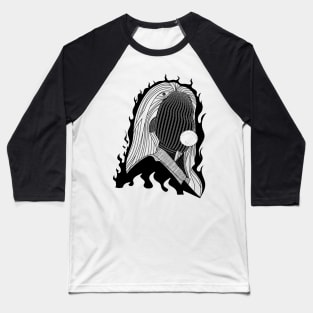 Girl on fire Baseball T-Shirt